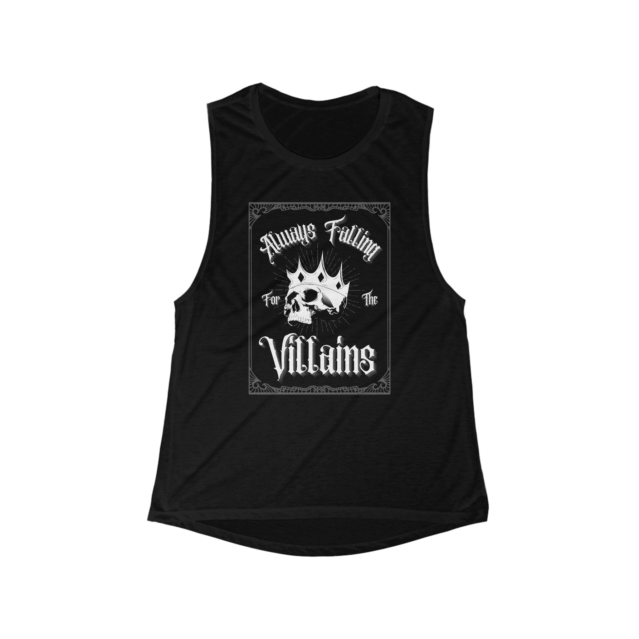 Always Falling for the Villains Women’s Tank
