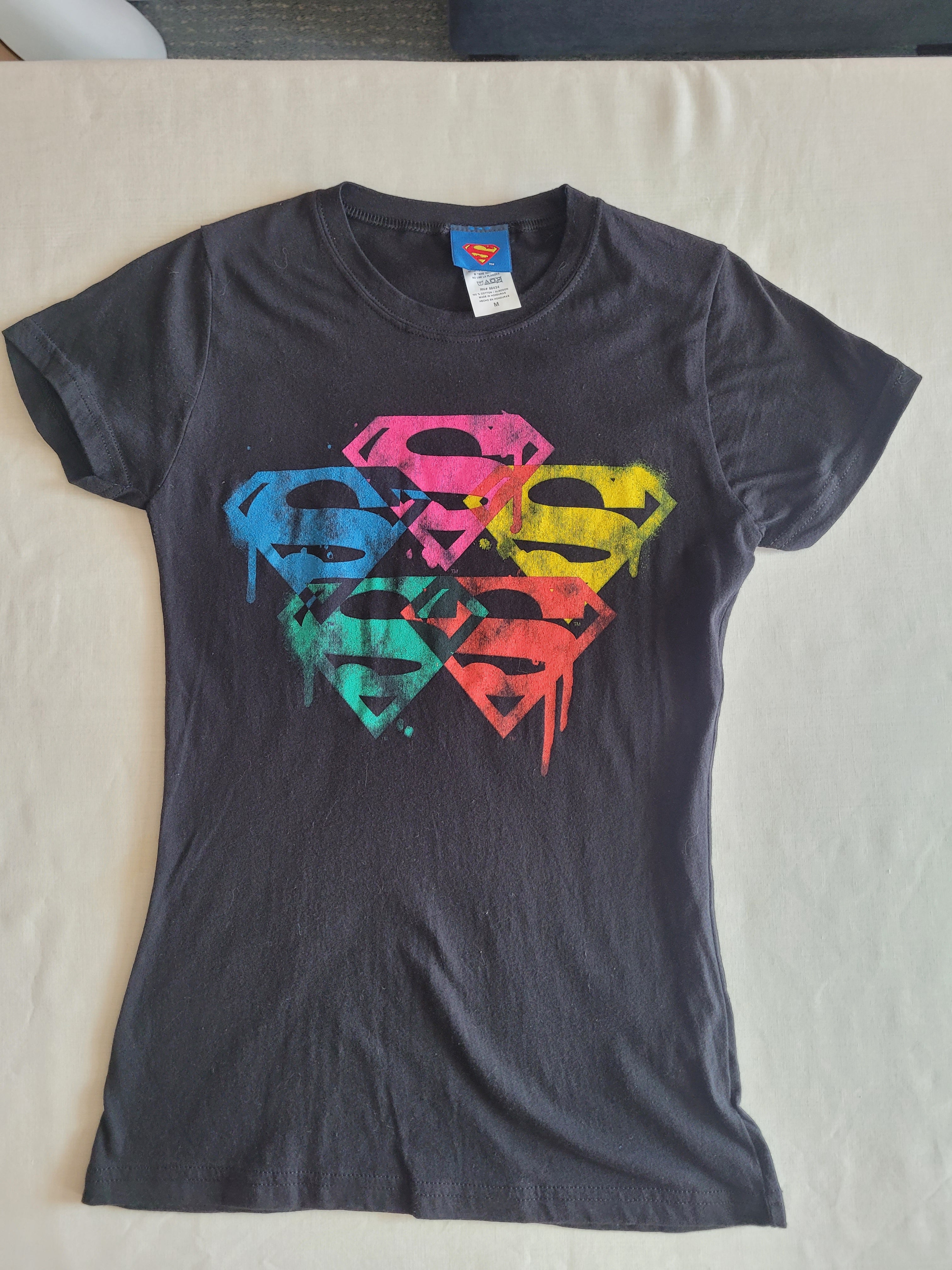 Girls Juniors Superman - Short Sleeve Tee