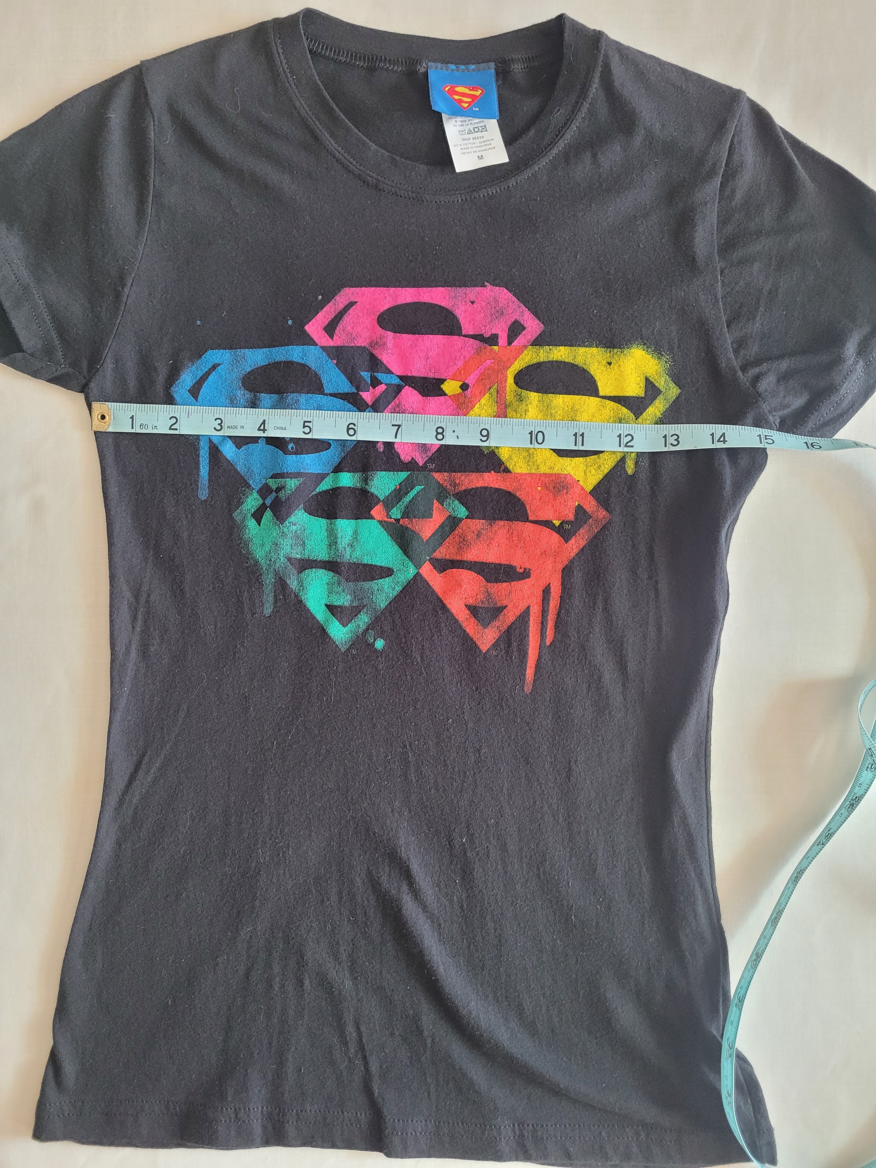 Girls Juniors Superman - Short Sleeve Tee