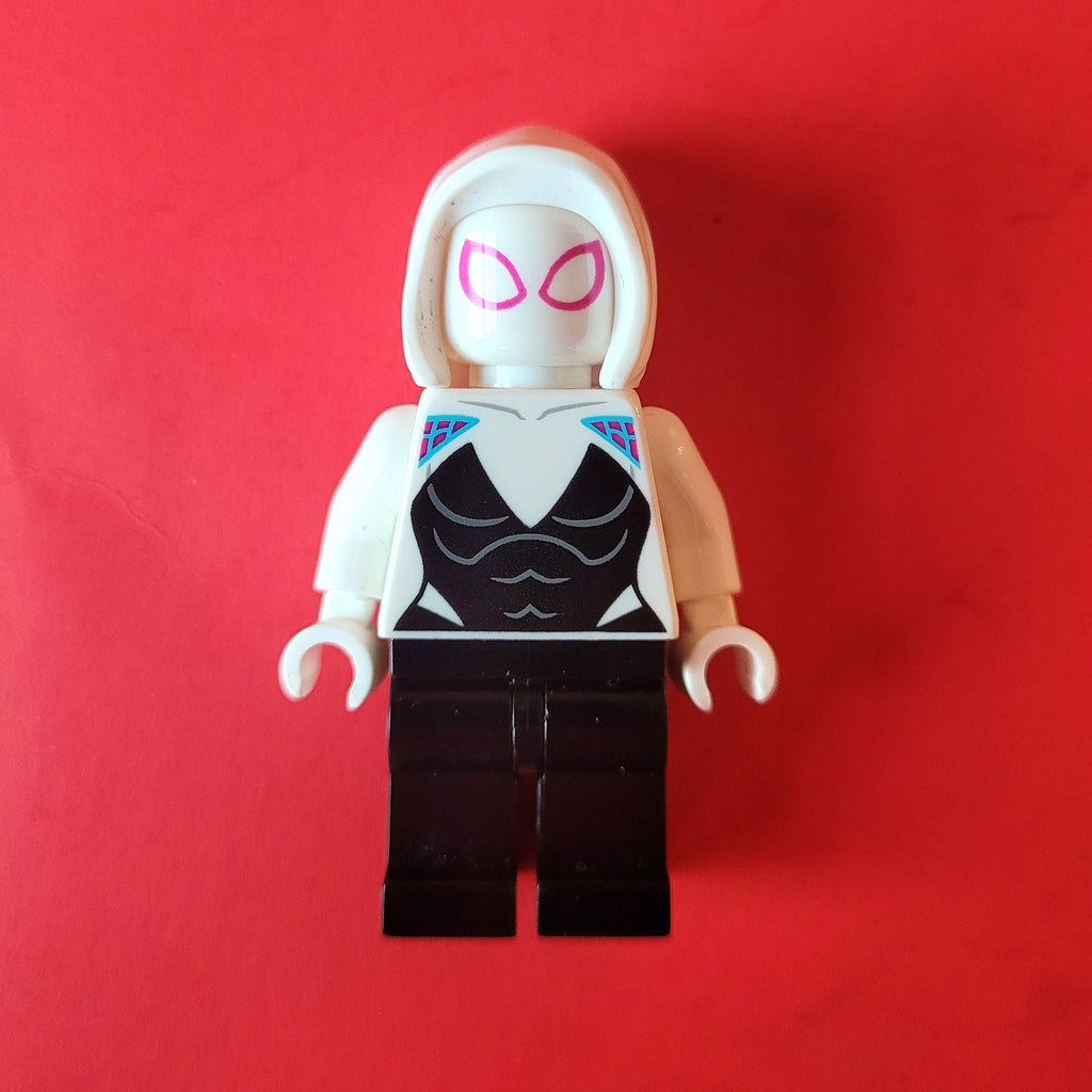 LEGO Spider-Gwen Ghost-Spider Minifigure – Gwen Stacy | Marvel Spider-Verse