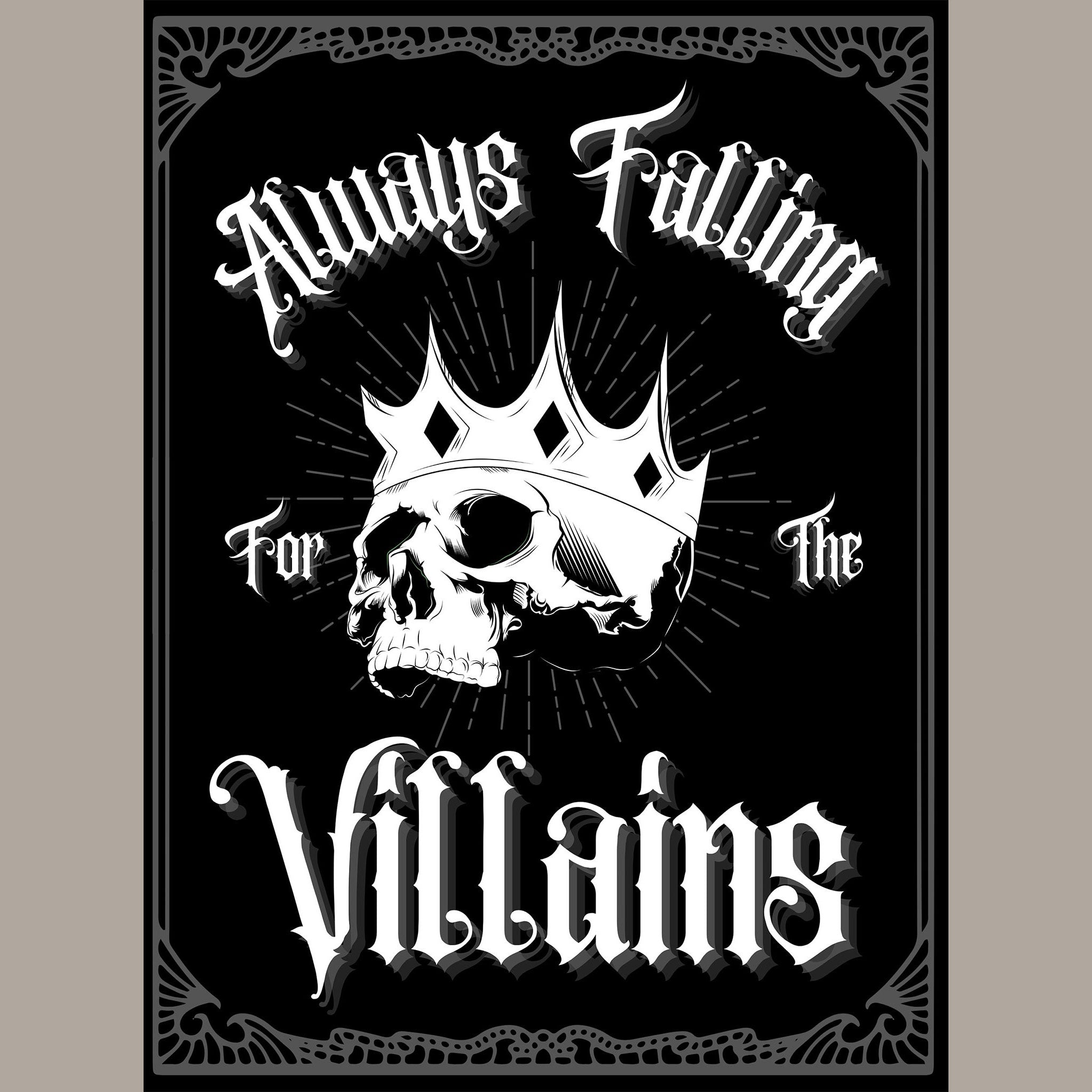 Always Falling for the Villains Women’s Tank