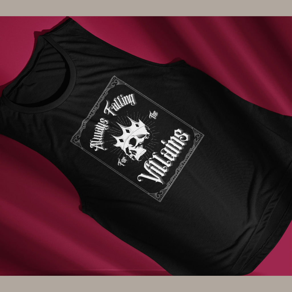 Always Falling for the Villains Women’s Tank