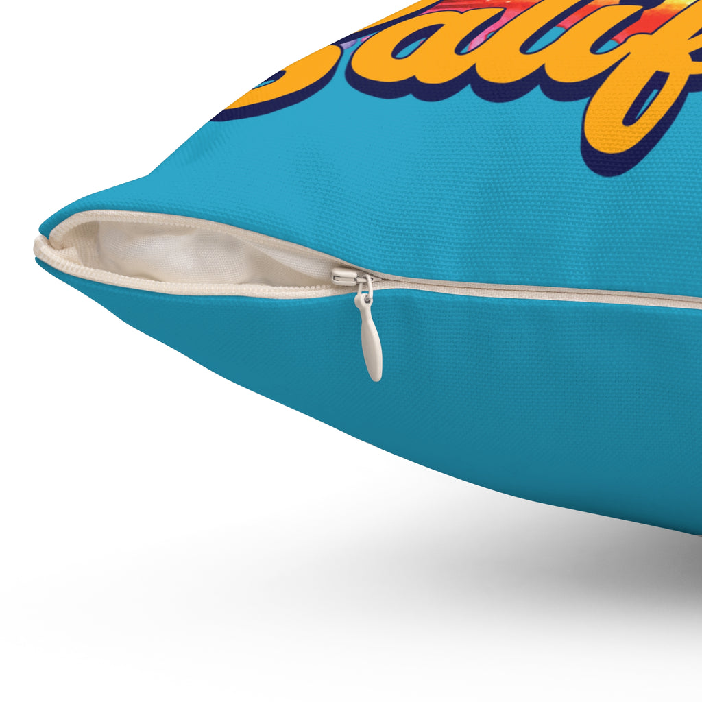 Holiday Paradise California Throw Pillow