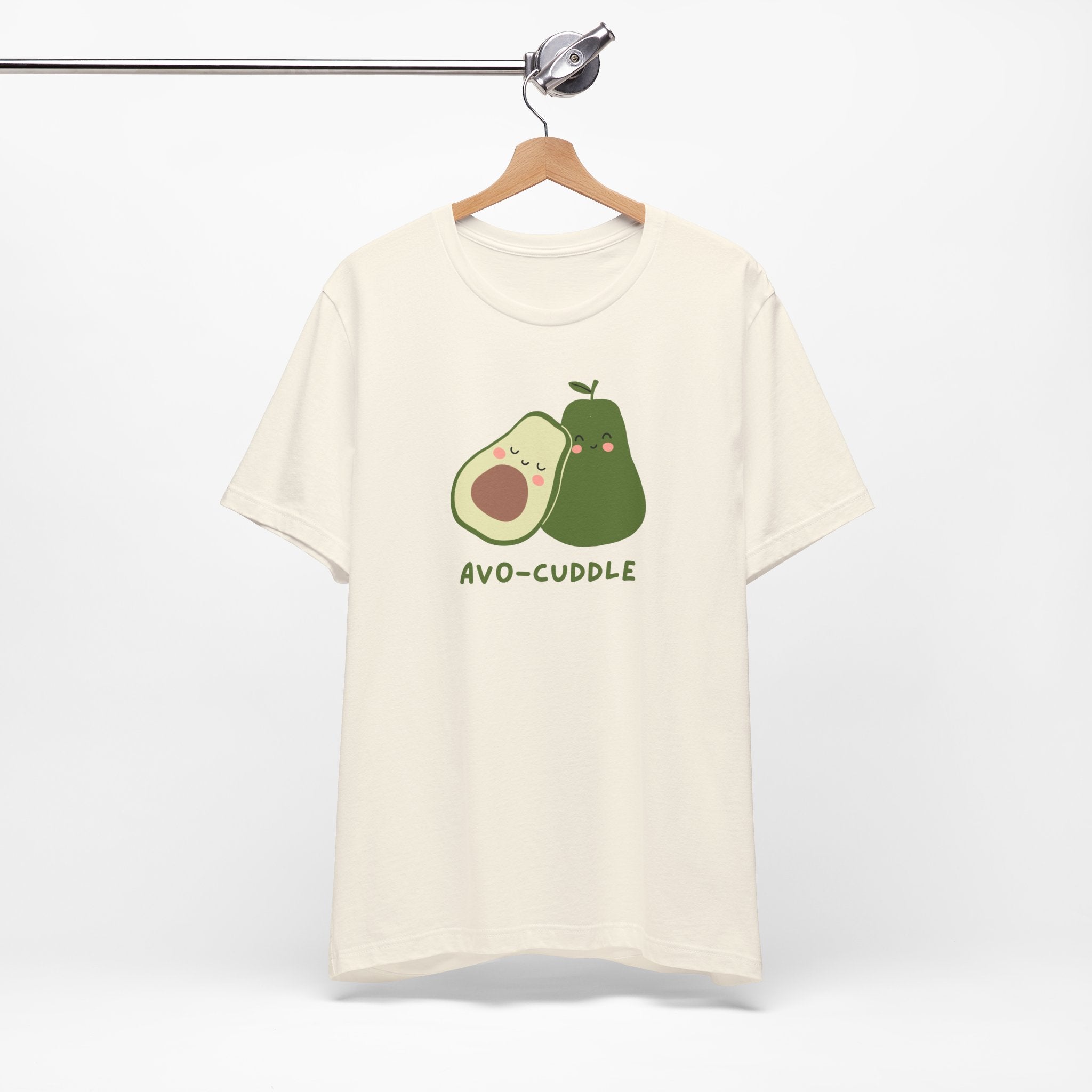 Avo-Cuddle Avocado T-Shirt – Cute Pun Graphic Tee for Couples