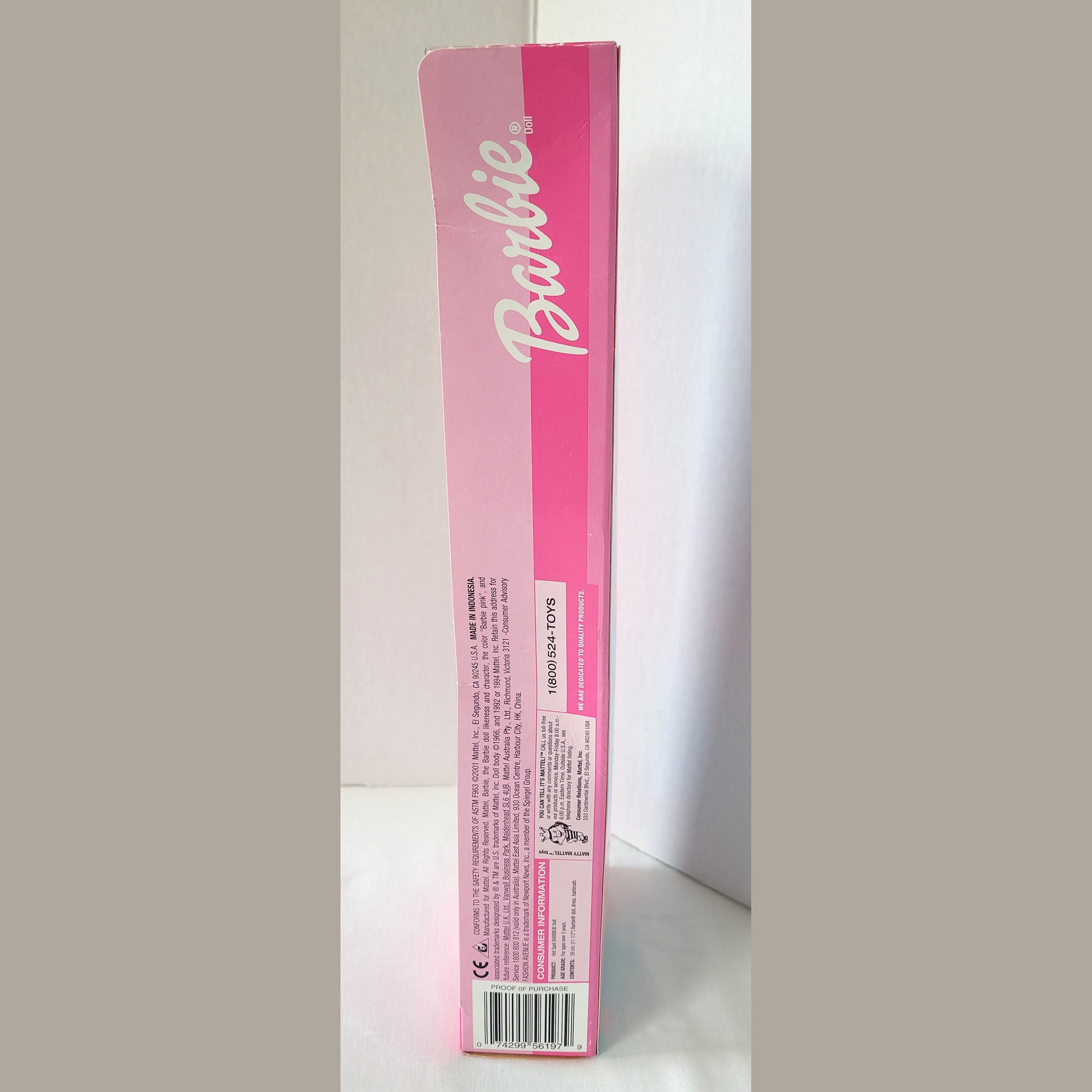 Mattel 2001 Hot Spot Barbie #56197 — New / Unopened in Original Box — NRFB