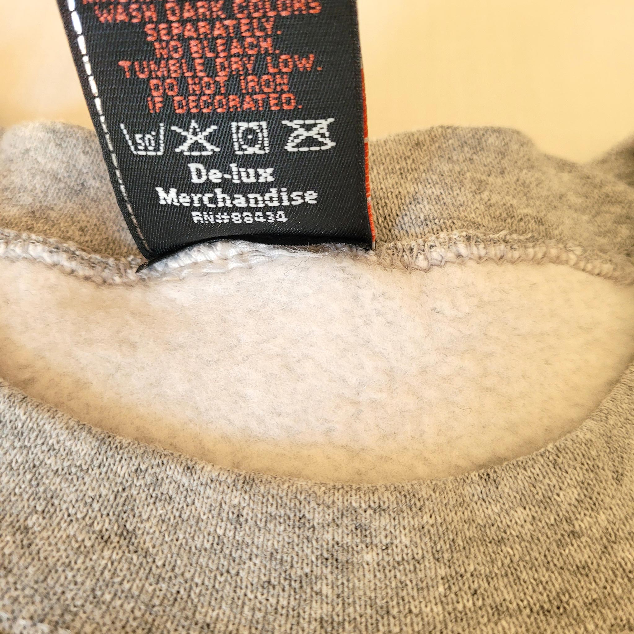 Harley-Davidson Boys XL Gray Crewneck Sweatshirt Y2K De-Lux