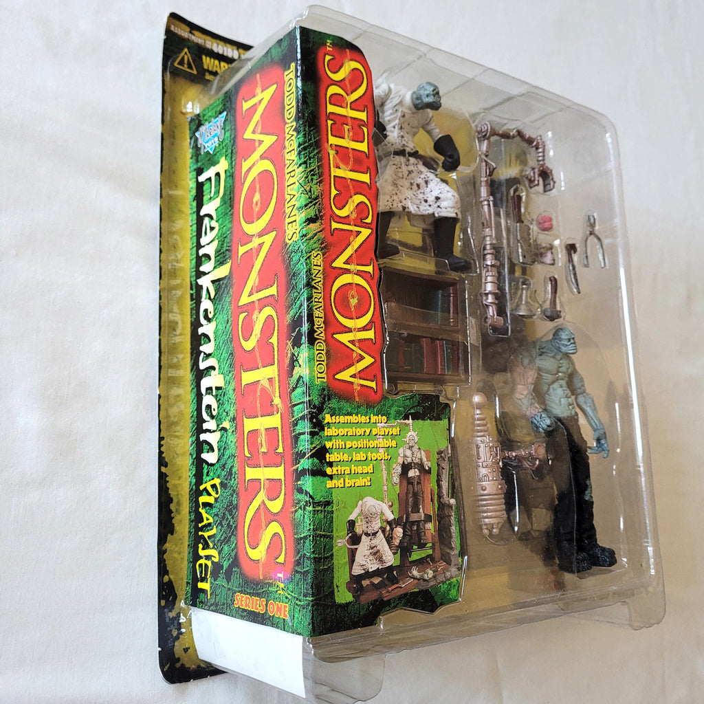 1997 McFarlane Monsters Frankenstein Playset – New Sealed Vintage Figure