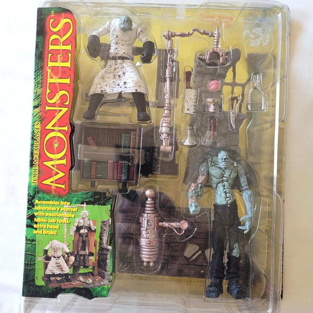 1997 McFarlane Monsters Frankenstein Playset – New Sealed Vintage Figure