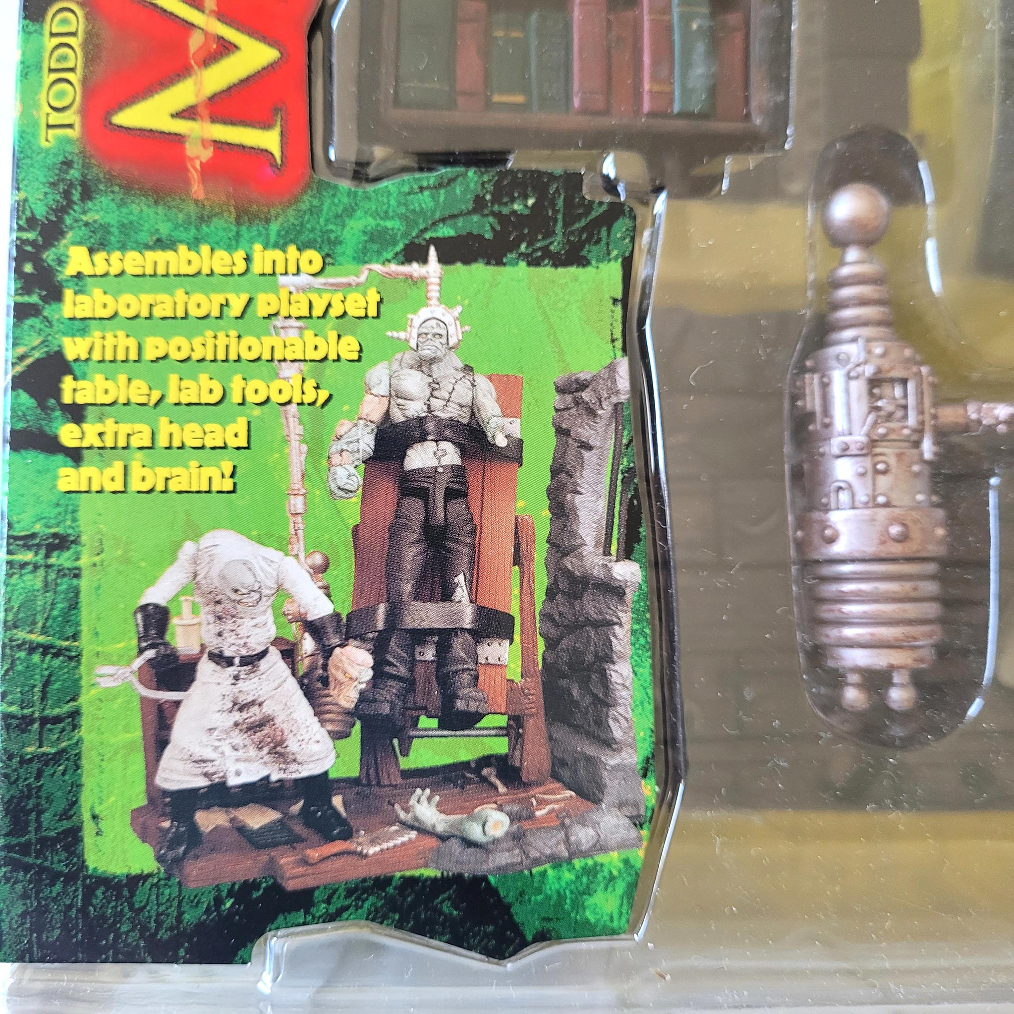 1997 McFarlane Monsters Frankenstein Playset New in Box