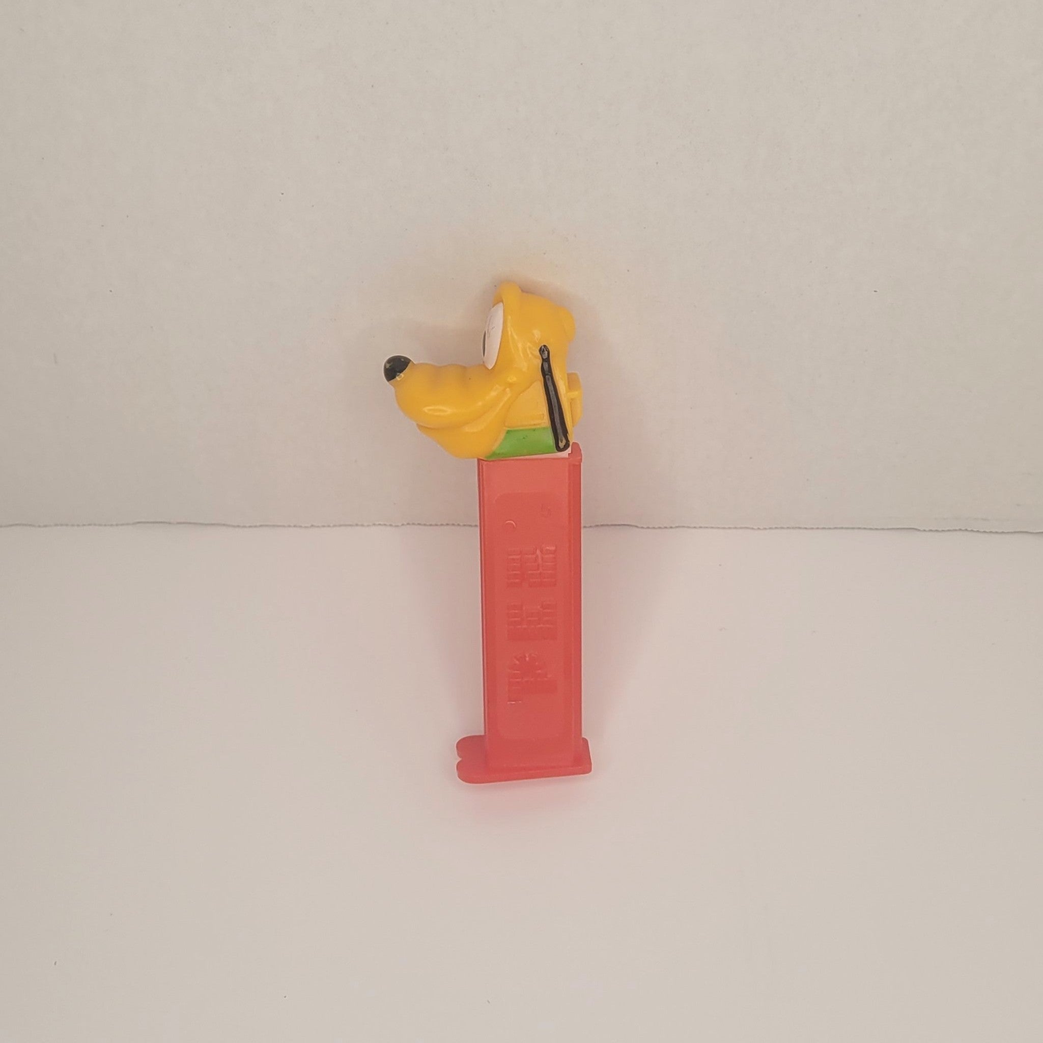 Vintage Disney Pluto PEZ Dispenser - Red Stem Classic Collectible Toy