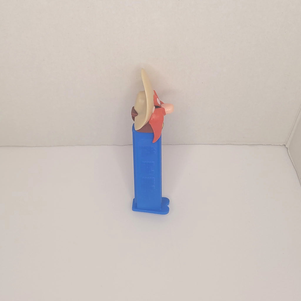 Vintage Looney Tunes Yosemite Sam PEZ Dispenser - Blue Stem Collectible Toy