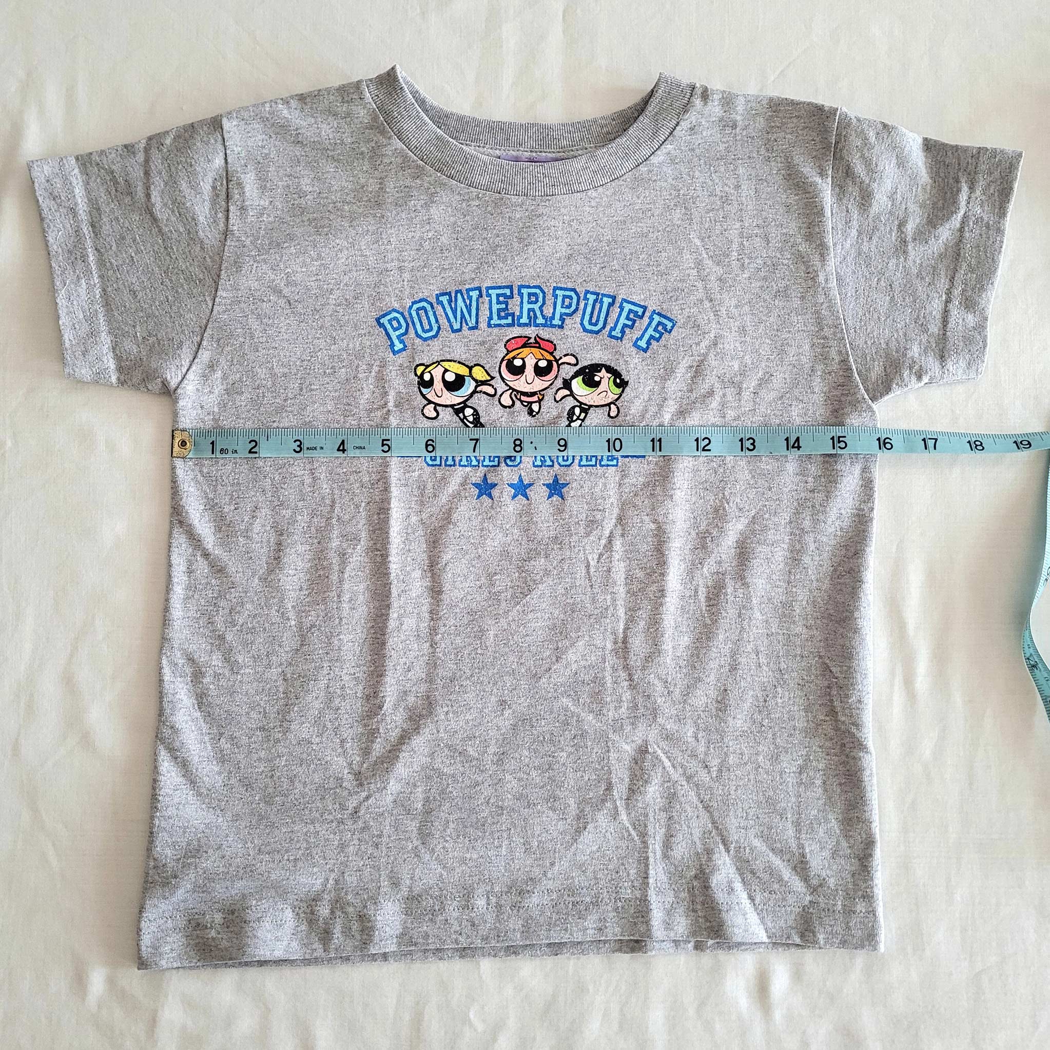 Vintage 1999 Powerpuff Girls Youth Medium Tee NWOT