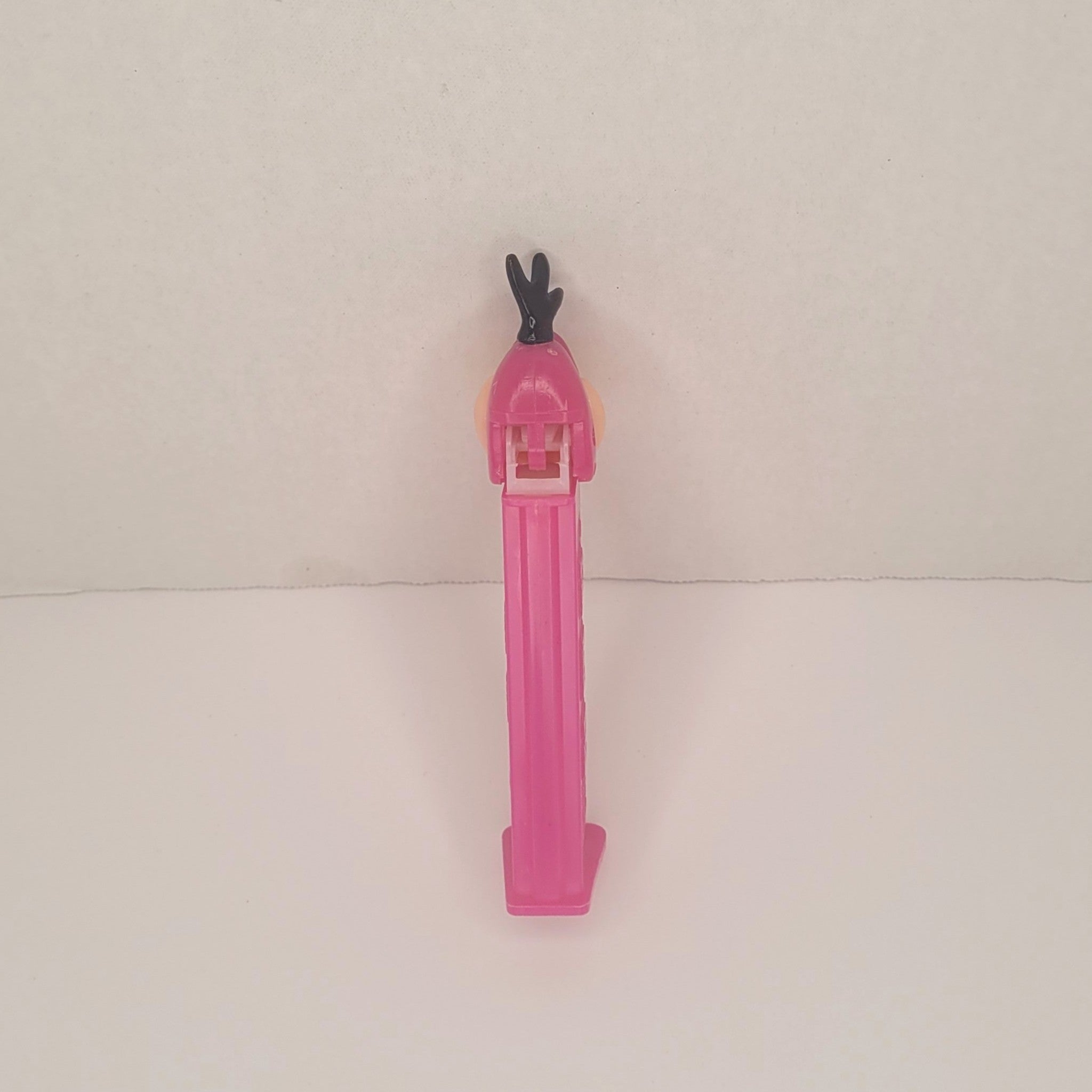 Vintage 1990s PEZ Dispenser The Flintstones Dino Pink Stem Footed Candy Dispenser Collectible