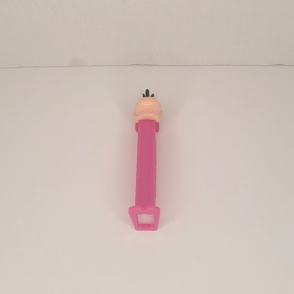 Vintage 1990s PEZ Dispenser The Flintstones Dino Pink Stem Footed Candy Dispenser Collectible