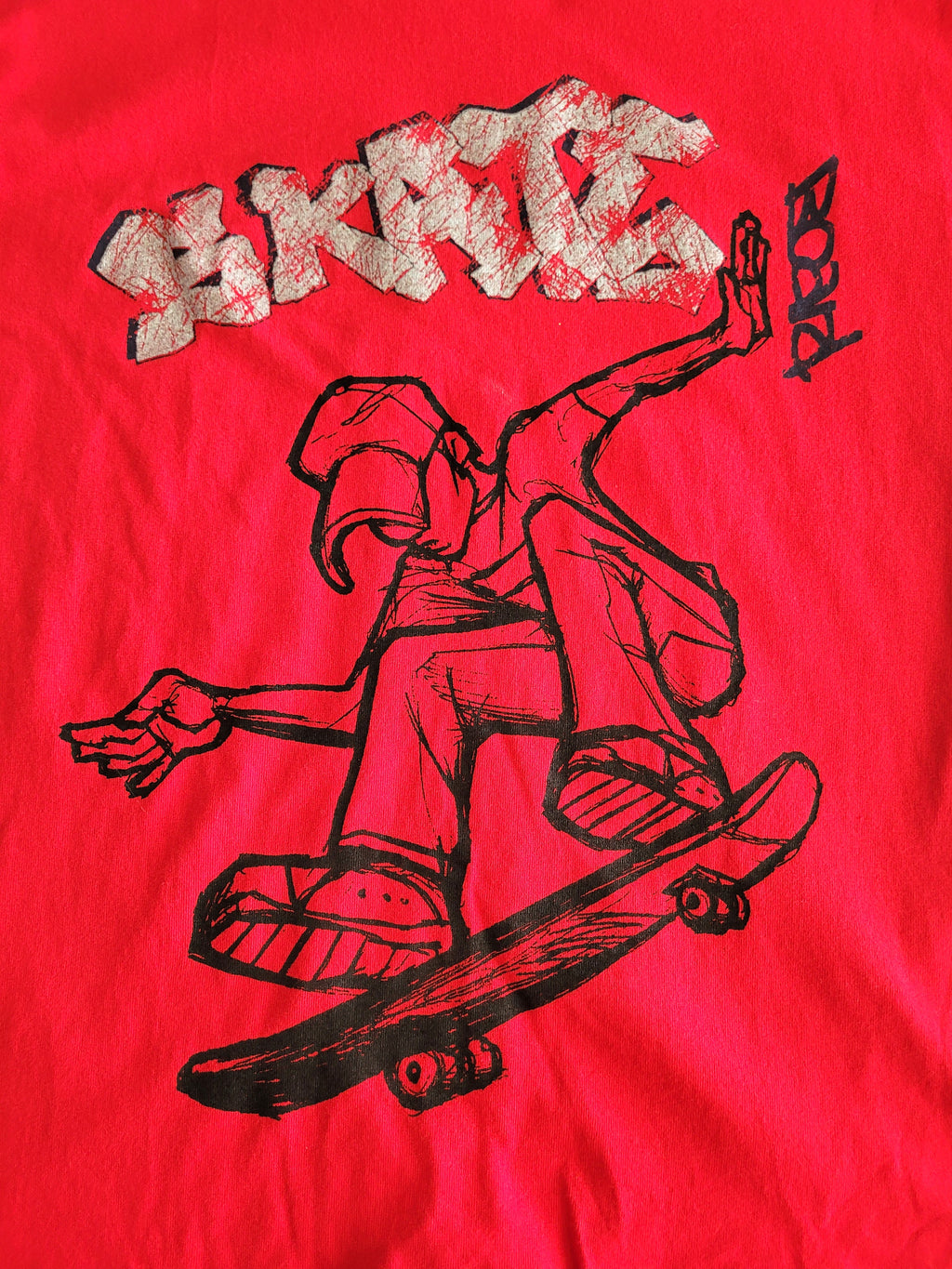 Vintage Giant Skateboard Graphic T-Shirt Men’s Large Red